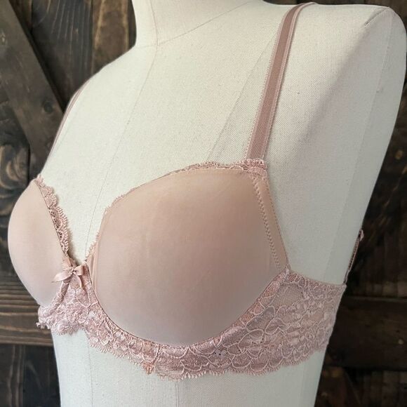 Victorias Secret dream Angels Lined Demi Bra 32B - Picture 4 of 7